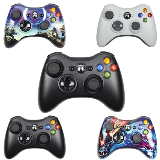 Manette de jeu pour Xbox 360, contrôleur sans fil/filaire pour