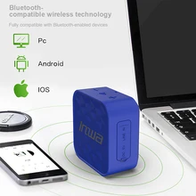 

INWA Bluetooth Speaker Mini Wireless Loudspeaker Portable Outdoor Cycling Bike Bluetooth Speaker Stereo Sound 5W IPX7 Waterproof