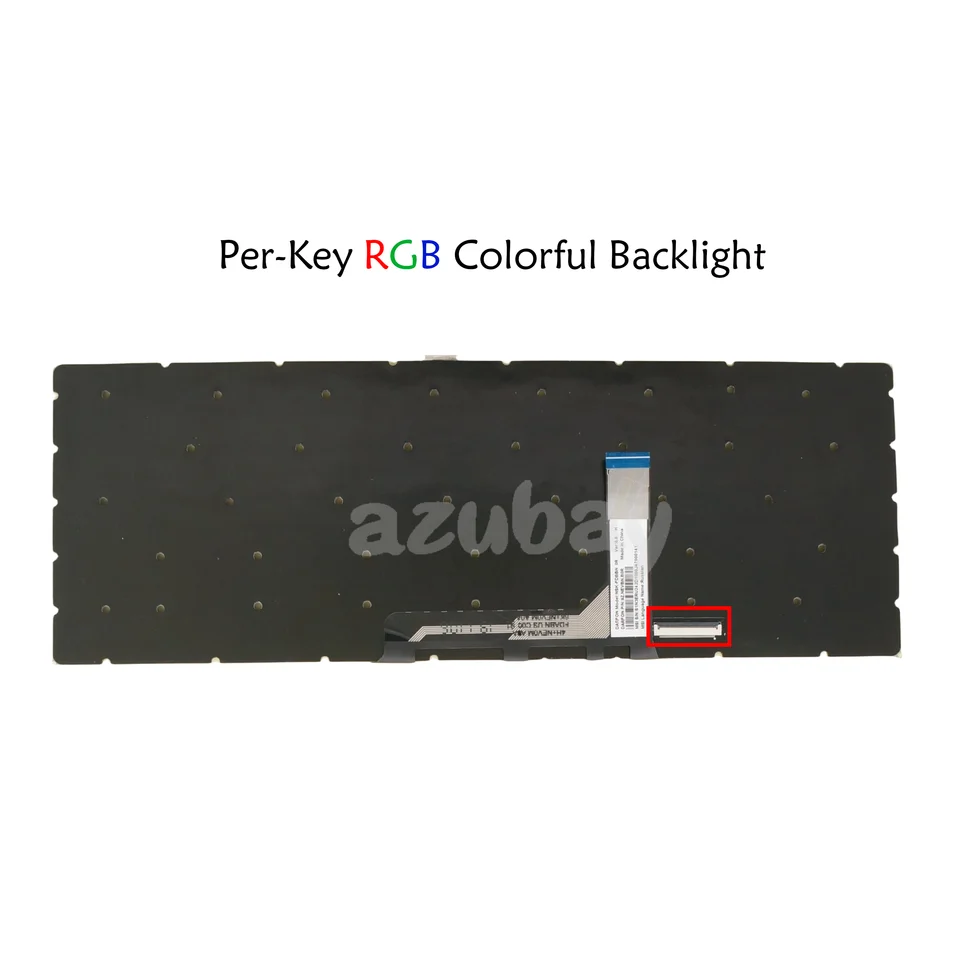 ANTWELON Replacement Laptop Keyboard Backlit For MSI GS65 8SE 8SG 8SF Stealth Thin
