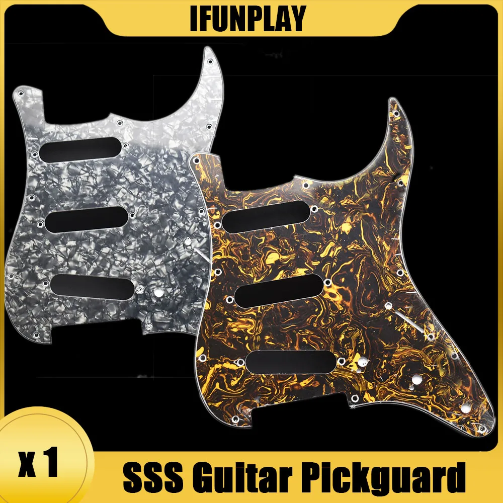KAISH 11 Hole ST/Strat Stijl Slagplaat SSS Pick Guard voor USA/Mexico