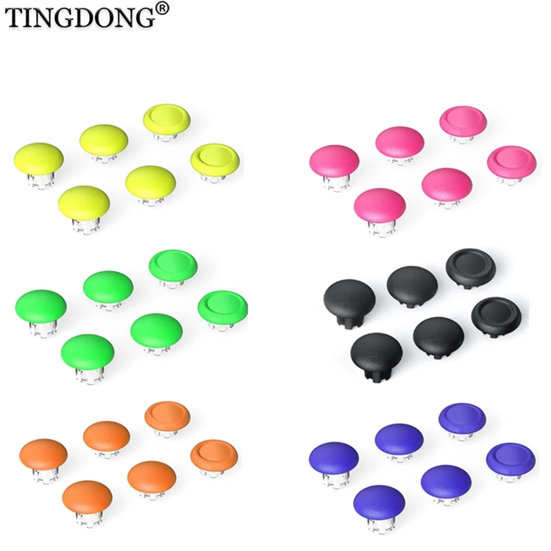 6Pcs Thumbstick Grips Caps Joystick Rocker Cover Per Ps5 Edge Elite Joystick Gamepad Joystick Grip Controller Accessorio