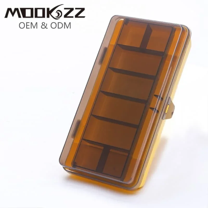 Mookzz Fishing Lure Boxes Tackle Box Large Storage Double Sided Open Case Scomparti Contenitore Esche Gear Accessori Set Pesc
