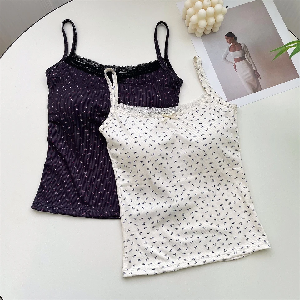 cute floral tank tops