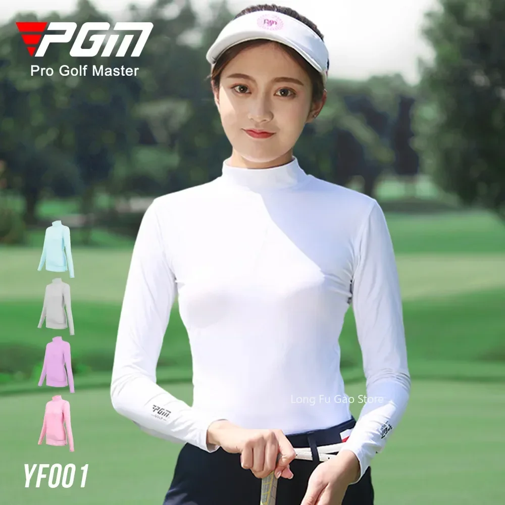 PGM Women Golf Clothing Women's Sun Protection Underlay Long Sleeve T-shirt