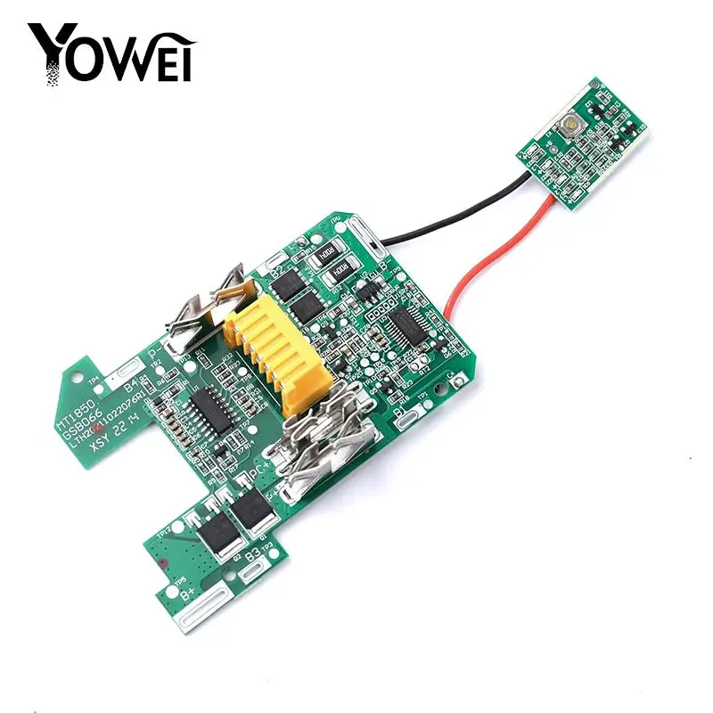 Li-ion Battery BMS PCB Charging Protection Board For Makita 18V Power Tool BL1815 BL1860 LXT400 bl1850 Battery Status LED battery protection board printed circuit board