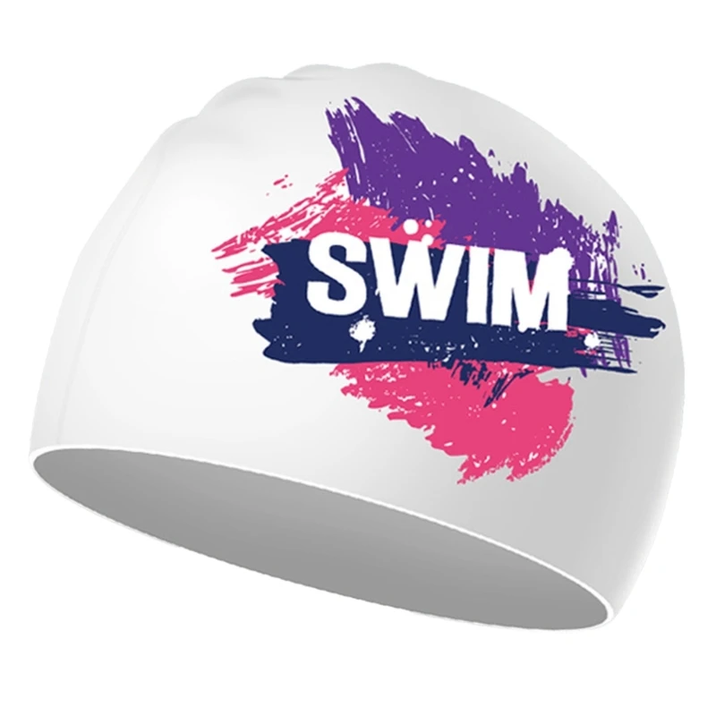 Cuffia Da Nuoto Unisex In Silicone Con Protezione Orecchie 3D - Impermeabile, Antiscivolo, Per Capelli Lunghi E Corti, Con Tappi Inclusi - 2