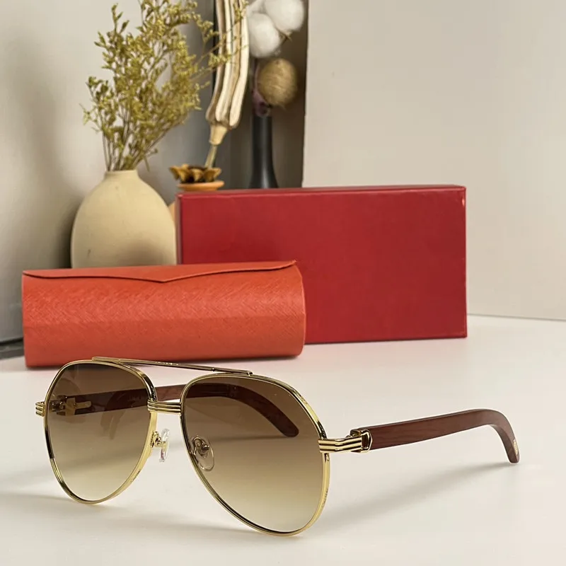 

Ultra High Quality Luxury Driving Sunglasses for Men's Brand Designer Gradient Sunglasses for Women's Fashion Retro Wood UV400