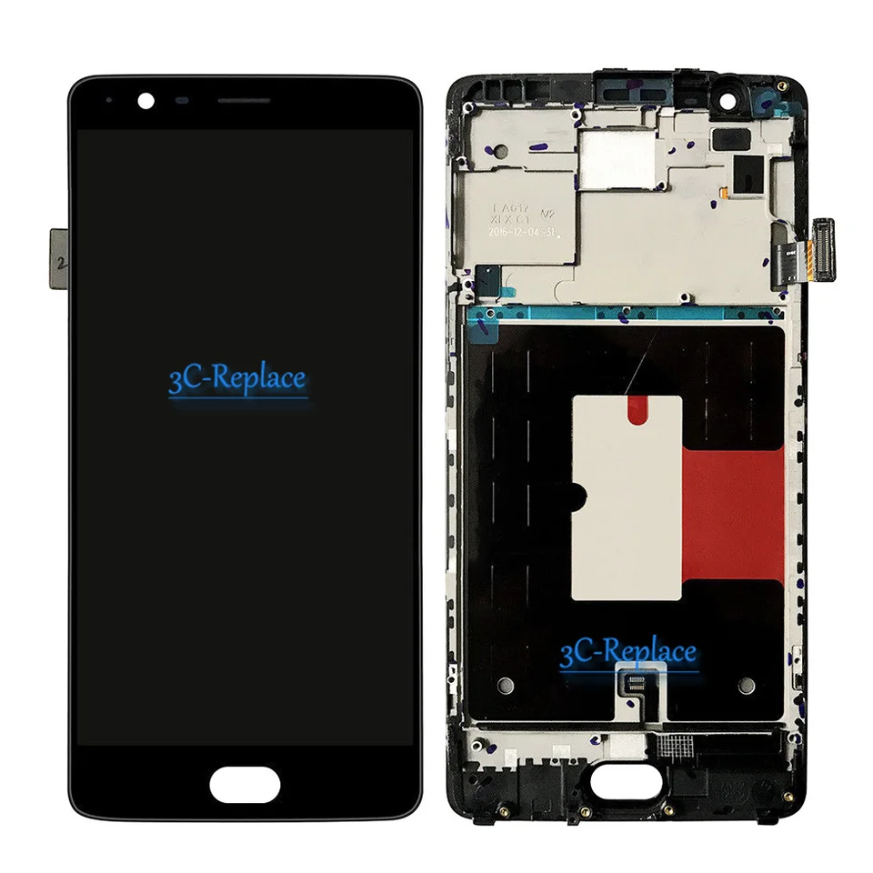 Original Ecran Display LCD Complet Noir Pour One Plus 9 Pro (Sans châssis