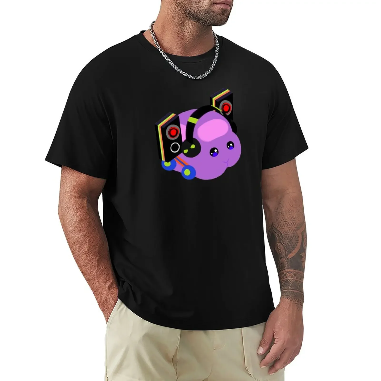 Stereo Molcar Pui Pui Molcar T-Shirt Summer Top Asciugatura Rapida Customizeds Mens Magliette Grandi E Alte