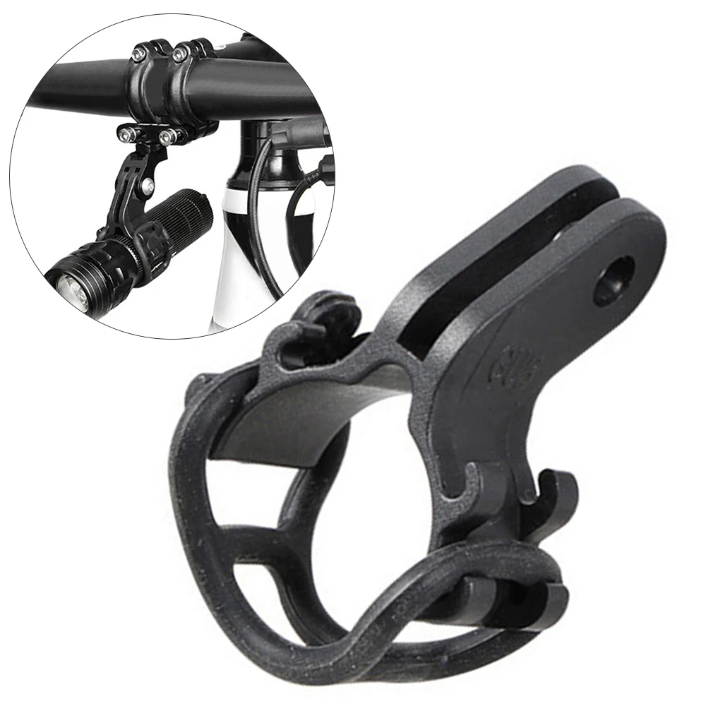 Bike Bicycle Flashlight Holder Stopwatch Mount Bracket for Gopro Camera Adapter Fits Under 40mm Diameter Flashlight