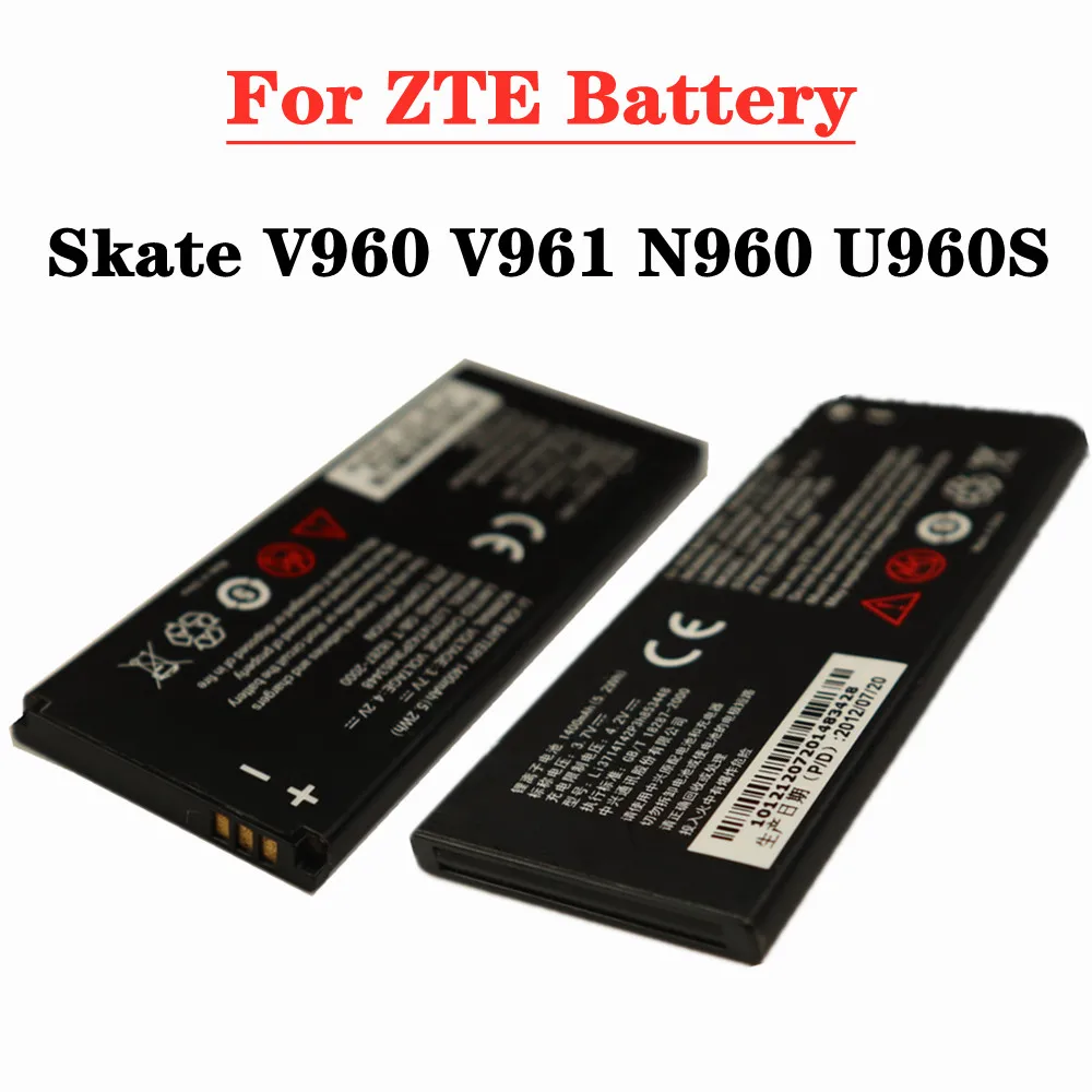 

Аккумулятор для телефона ZTE Skate V960 N960 U960s V961 1400 мАч Li3714t42p3h853448, сменные батареи, аккумулятор для телефона высокого качества