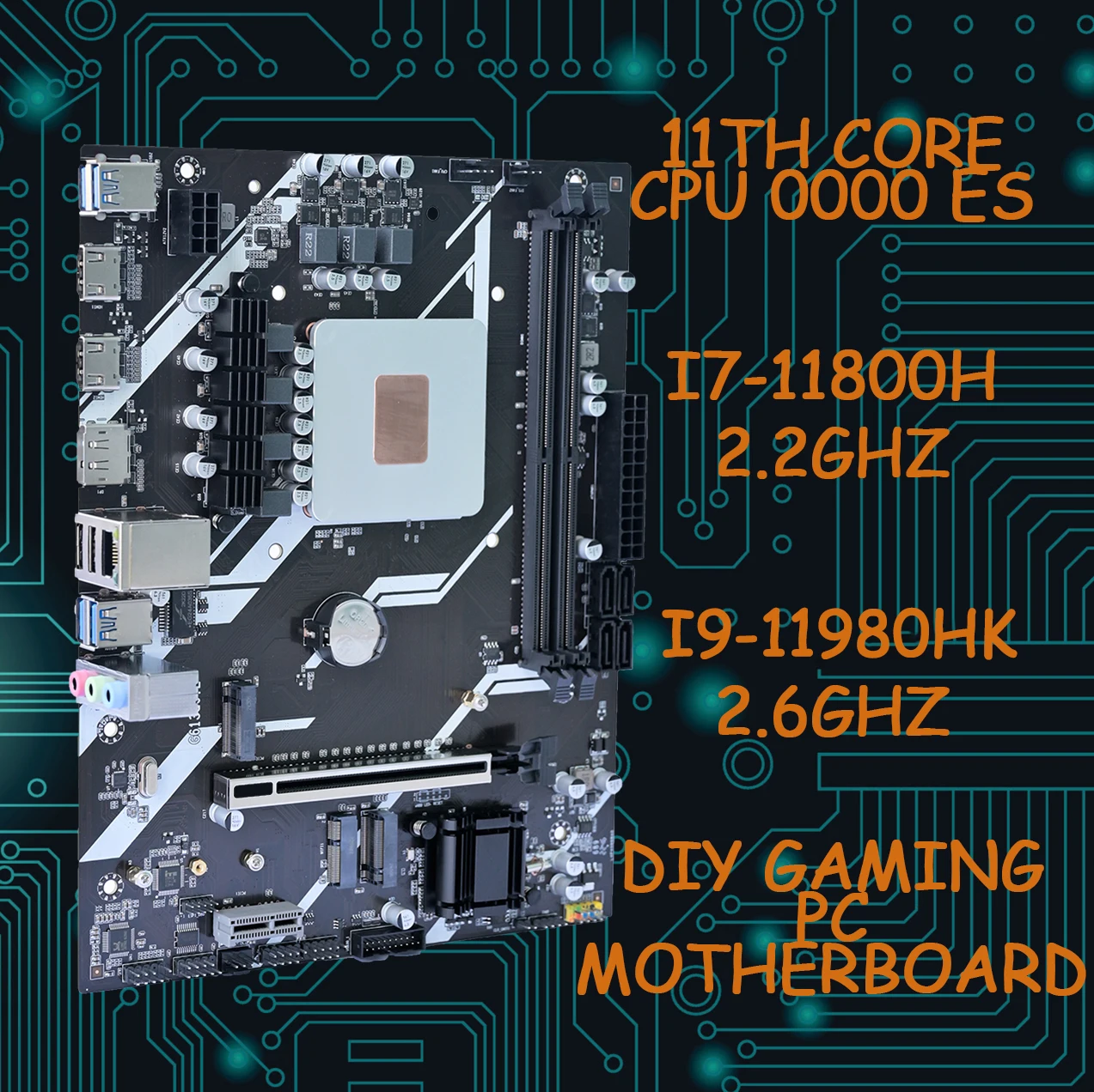 interpooser i9 11900h kit motherboard placa i9 Core CPU 0000 ES