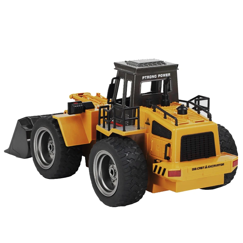 Huina 1532 RC Tractor Shovel Toy Rc Forklift Truck 1:18 Engineering Car Toy Toys for Children Boy Toys Bulldozer Tractor Model 6