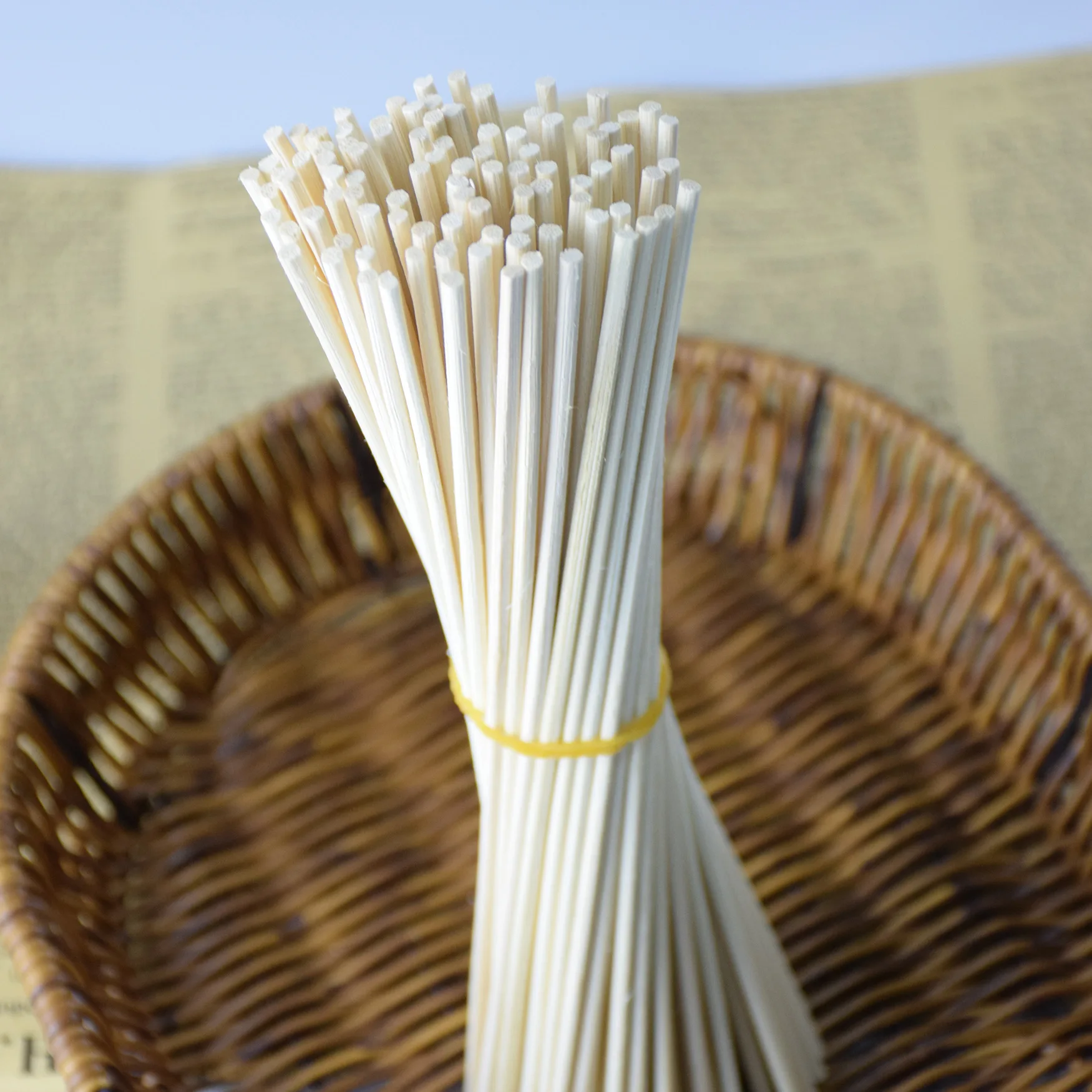 Eco-friendly Natural Aromatherapy Rattan Sticks Wooden Reed Diffuser Sticks for Household Scents 3MMX22CM reed diffuser refill sticks