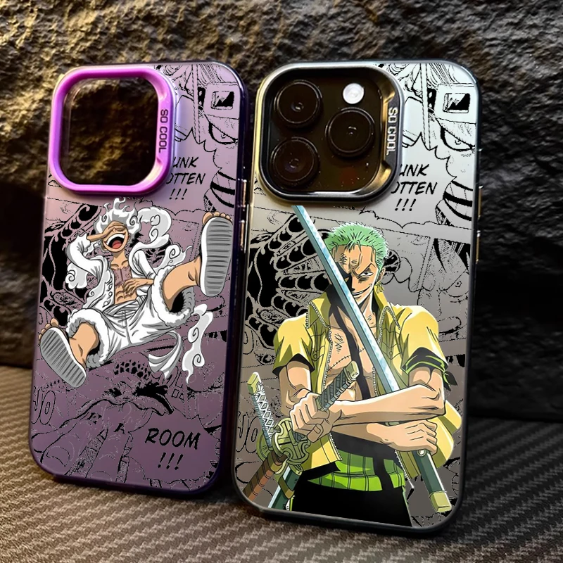 Anime Luffys Cool O-Ones Pieces Phone Case For iPhone 16 15
