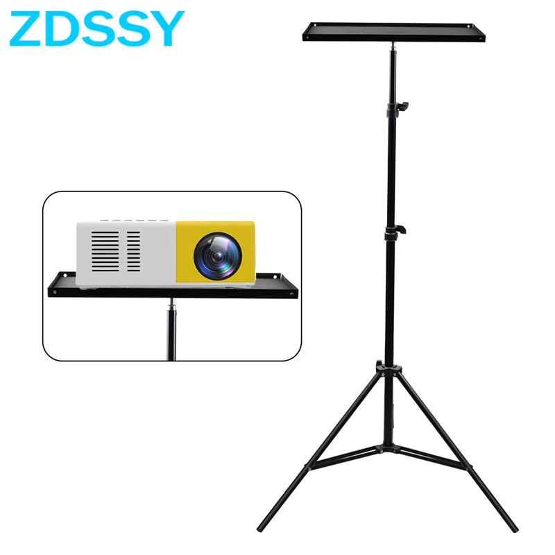 Portable Projector Stand Support Tripod Bracket Speaker Universal 160cm Accessories Mount Laptop Camera Projection For YG300 J9 Projector Tripod Stand Projector Stand Projector Bracket Projector Wall Mount