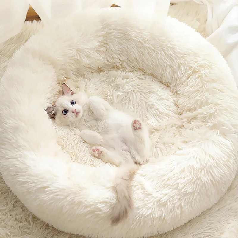 Letto Per Gatti Tappetino Medio E Piccolo Protezione Per Dormire Artefatto Vip Cat Letti Mat Super Soft Pet Bed Round Long Hair Nest Mat