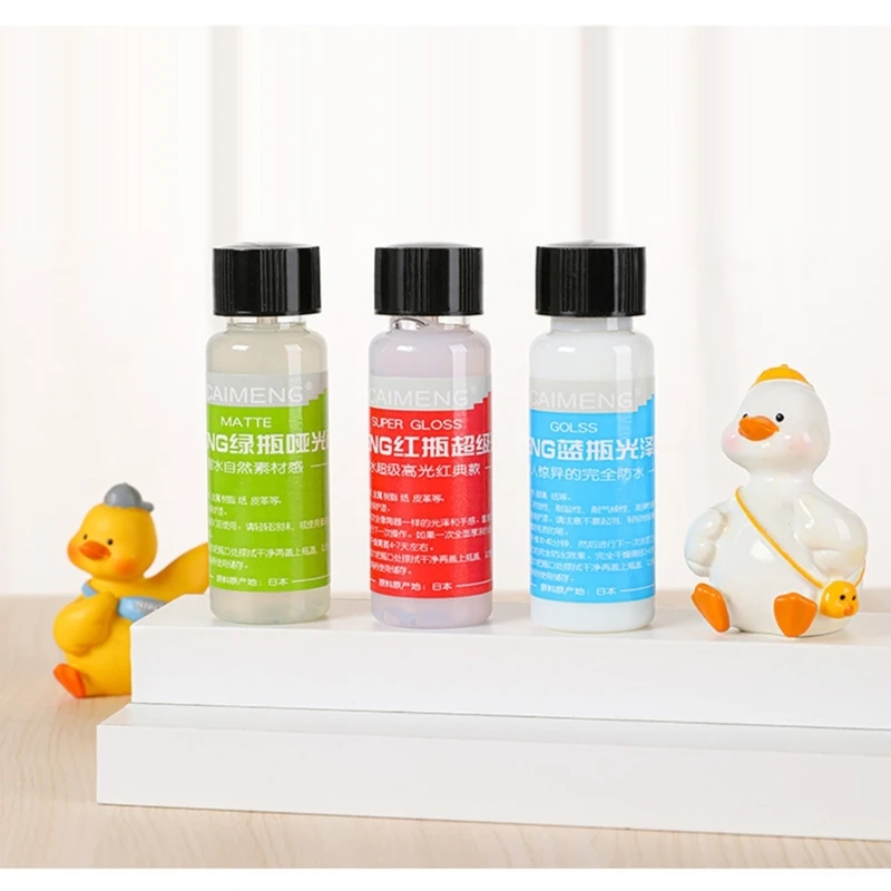 

Gloss Finish Coating for Stone Resin Clay Ceramic Crafts 0.67oz Bottle