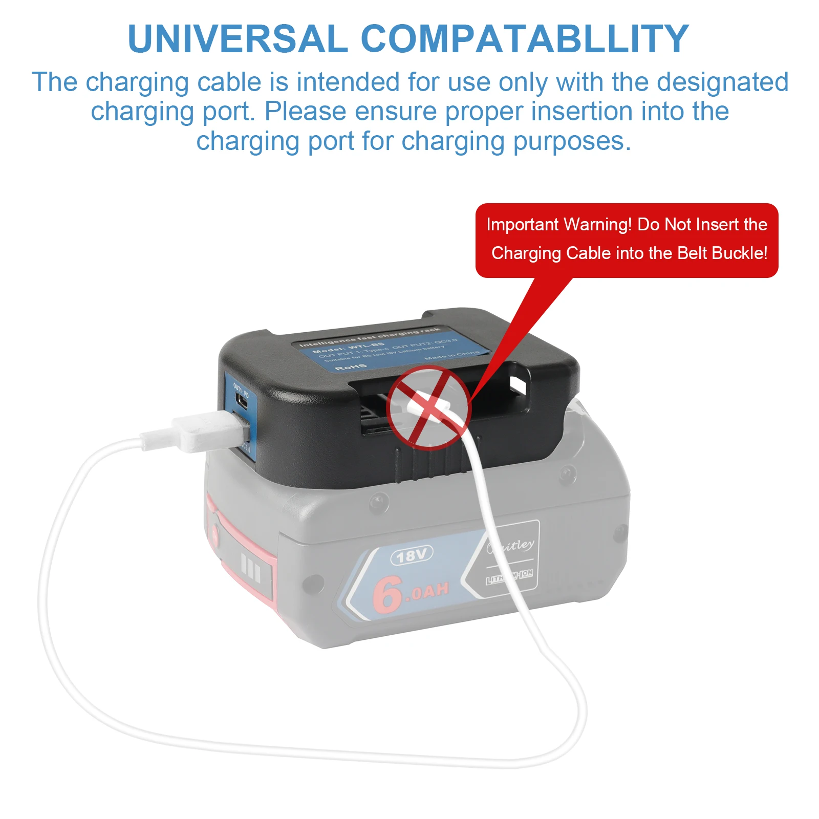  Ƭ ̿ ͸ BAT ø PD USB C   , 18V