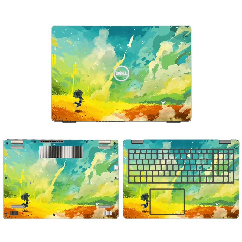 Laptop Skin for DELL Inspiron 7510 7620 5510 3501 3505 5501 5505 Vinyl Stickers for DELL Inspiron 14 5401 5405 5418 Film