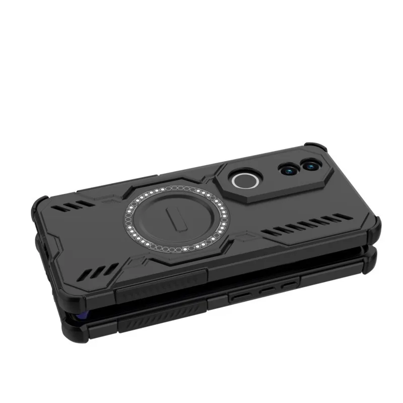 Magnetic Anti-Slip Shockproof Silicone Phone Case with Bumper Protection