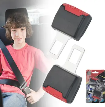 2 Pezzi Clip di Estensione per Cintura di Sicurezza Auto, Fibbia di Bloccaggio, Convertitore Estensore per Seggiolino Auto, Accessori per Seggiolino Auto per Bambini