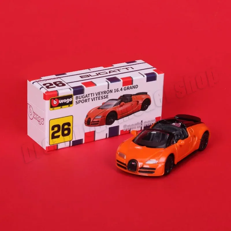 Bburago 1:64 Ferrari SF90 Stradale 1959 Cadillac Eldorado Elvis Corvette Alloy Car Model Children's Toys Holiday Gift Collection 6