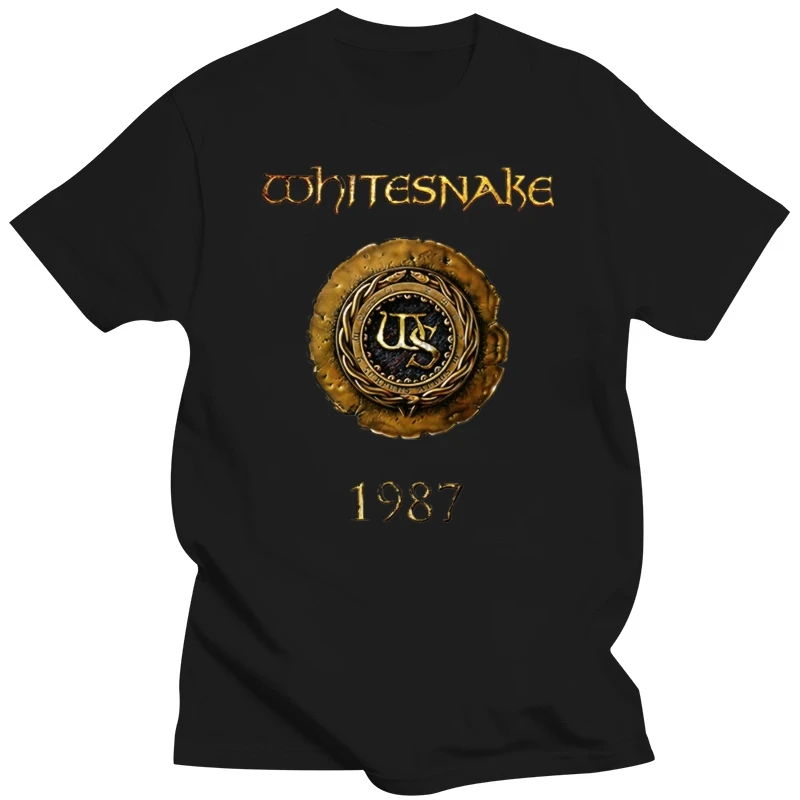 Whitesnake Whitesnake 1987 티셔츠 (흑연 카키 블랙), 모두| | - AliExpress