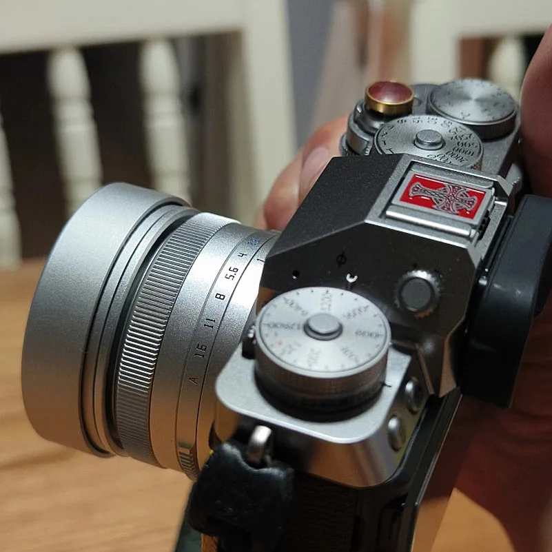 Square Lens Hood fit for Fujifilm Fujinon XF 27mm F2.8 R WR