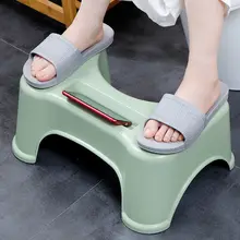 

Children Shower Chair Pregnant Phone Bathroom Furniture Squatty Potty Toilet Stool Adult Old People Stepping Foot Seat Plastic