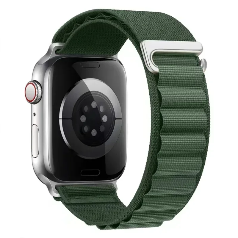 Premium Alpine Loop Nylon Strap for Apple Watch Band - Durable and Stylish Bracelet Watchband