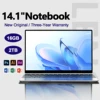 LENO 14.1" Ultra Slim Laptop 16GB RAM 2TB SSD Windows 11 Intel N3700 Notebook Gamer 1920*1080  Display Office Study Computer PC