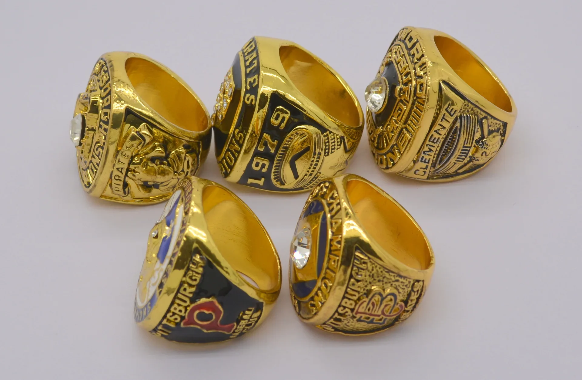 Champion Baseball And Rugby Ring Direct Sale Pittsburgh Pirates Sports Team Championship Ring Jewelry Accessories