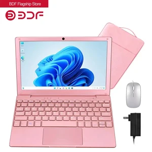 New 10.1inch Notebook Windows 11 Laptop Computer Intel Celeron N4020 Learning Laptop Netbook for Kids Men Women (8GB/128GB)