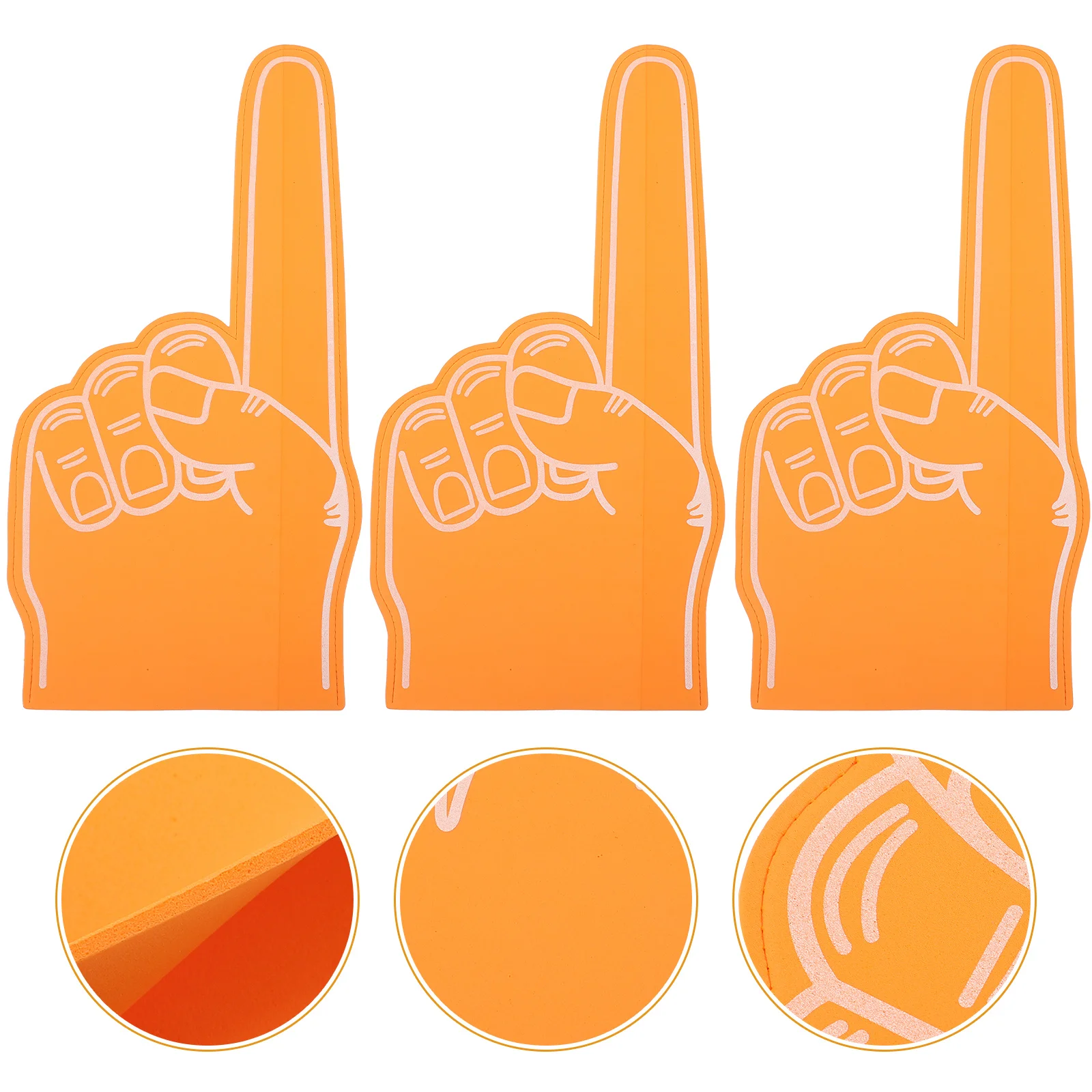 

Foam Gloves Cheer Cheer Prop Sports Gloves Palm Protection Cheer Sound Manufacturing Tools Outdoor Sports Supplies