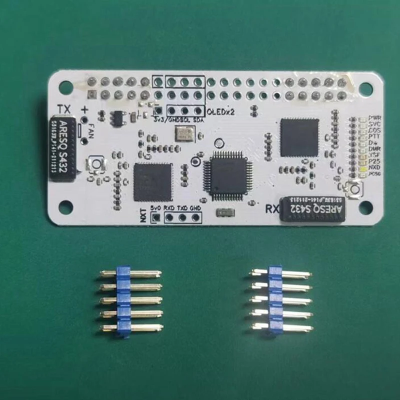 

Duplex MMDVM Hotspot Board UHF VHF Built-In Antenna Support P25 DMR For Raspberry Pi Zero W 0W 2W 3B+ 4B 4B+