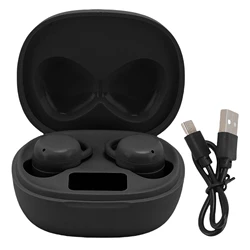Wireless Bluetooth Earbuds - Noise Reduction, Long Battery Life, Comfortable & Lightweight for Active Use (Black)