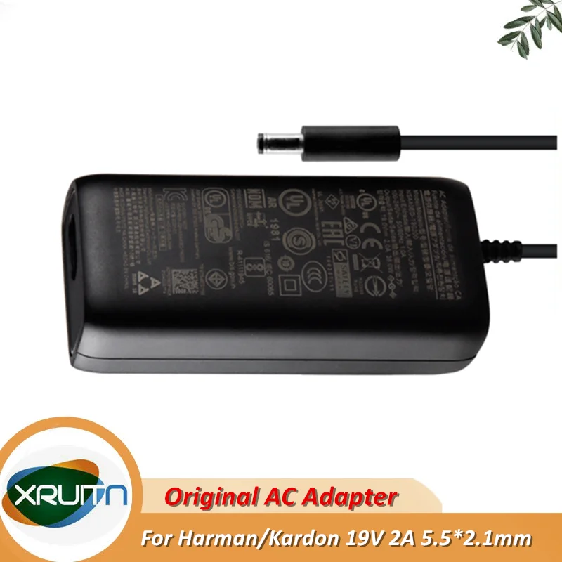 

Original NSA40ED-190200 19V 2A AC Adapter OEM Charger For Harman/Kardon Onyx Studio 1 2 3 4 5 6 7 Bluetooth Speaker Power Supply
