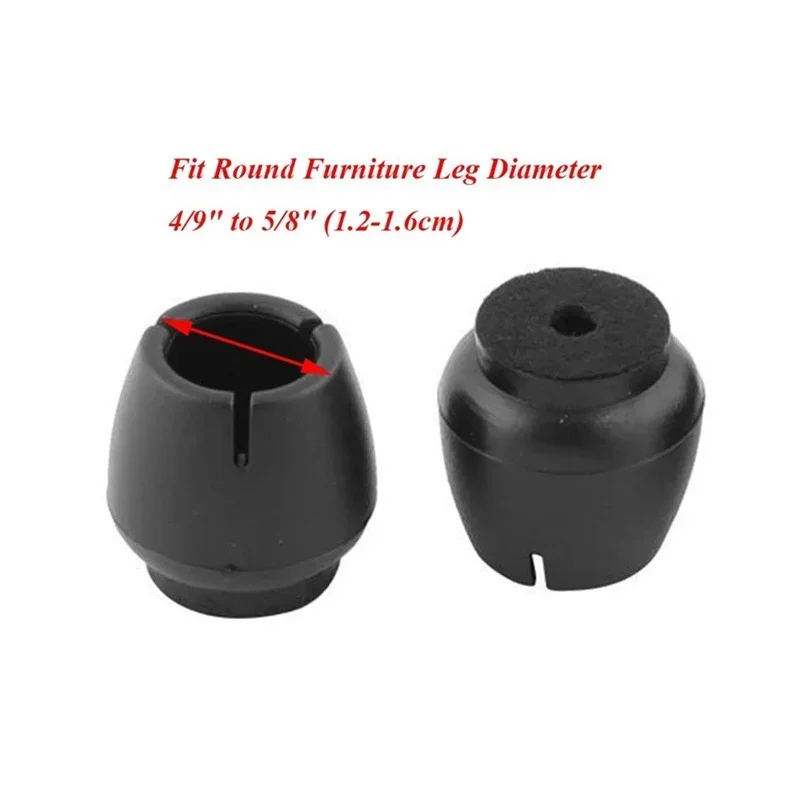 Chair Leg Caps 24PCS Silicone Feet Protector Pads Furniture Table Covers Socks Plugs Cover Furniture Leveling Feet Home Decor chair leg caps furniture leg caps