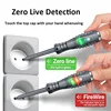 2pcs Word/Cross electrician screwdriver 12-220V Voltage Tester Pen AC/DC Induction Insulated Electricians Screwdriver Hand Tools 2