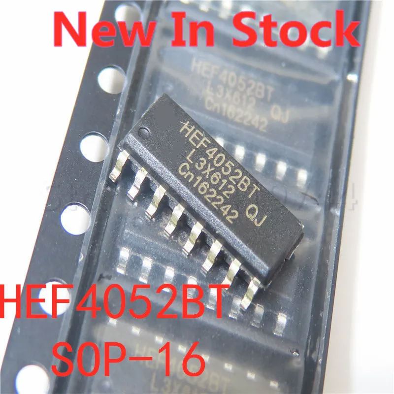 

10PCS/LOT HEF4052BT HEF4052 SMD SOP-16 logic chip In Stock NEW original IC