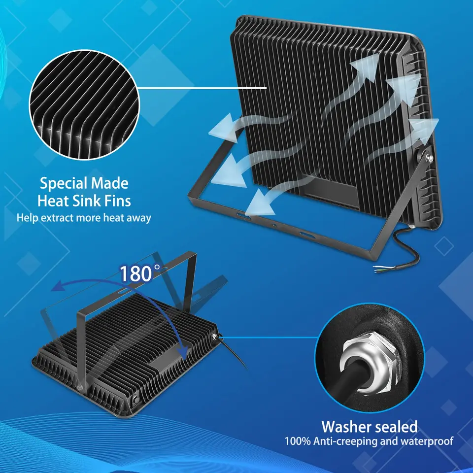 Luz De Inundación Al Aire Libre Foco Led De 20W, 30W, 50W
