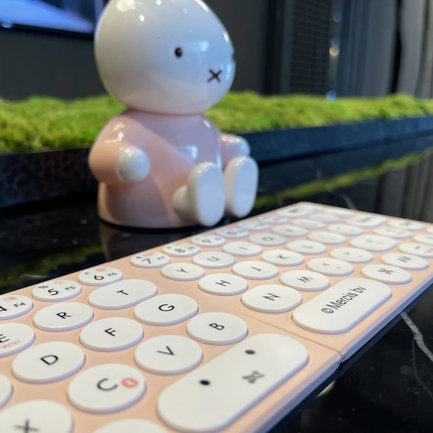 Miffy Mini Folding Bluetooth Keyboard - 17 - Kawaii Mix