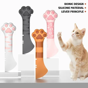Multifunction Pet Canned Spoon Jar Opener Puppy Feeding Mixing Wet Dry Scoop Cat Dog Accessories Feeder Shovel Pets Tableware 2