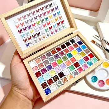Gel per Unghie 60 Colori Altamente Pigmentato Senza Residui, Pittura per Nail Art per Casa, Viaggi, Dormitorio, Salone