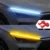 Luces LED de circulación diurna para coche, Faro de señal de giro Flexible DRL, impermeable, 30cm, 45cm, 60cm, blanco, rojo, amarillo y azul, 2 piezas 7