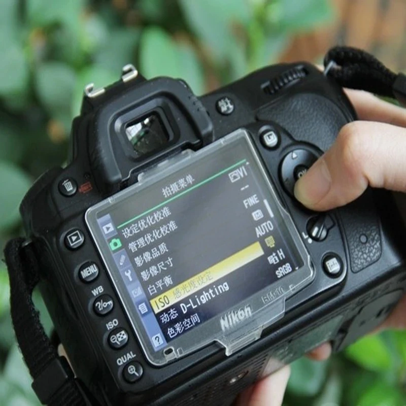 BM-6/7/8/9/10/11/12/14 Nikon D200 D80 D300 S D700 D90 D7000 D800 D800E D600 D610 용 플라스틱 모니터 방진 커버 보호대