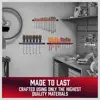 Screwdriver Wrench Plier Organizers Wall Mount Pegboard Hand Tool Holders Plastic Rail Hanger Clips For Workshop Garage Shed 5