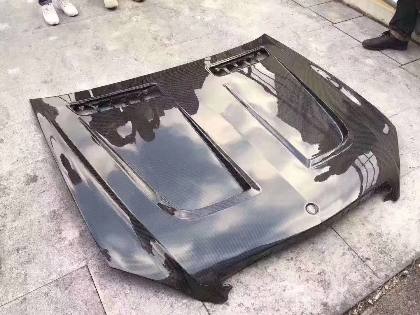 Hot selling 2011 car hood suitable for Mercedes Benz S500 W221 PD carbon fiber