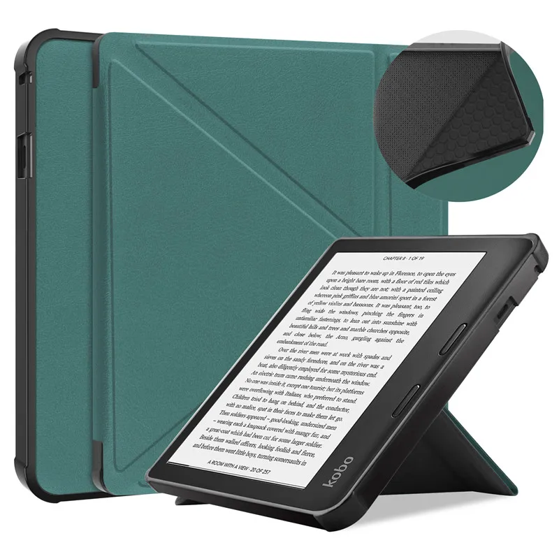 Transformers TPU Multi-Folding Magnetic Stand Smart Cover for E-Reader
